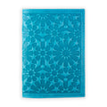 Leather Passport Holder Zellige Blue