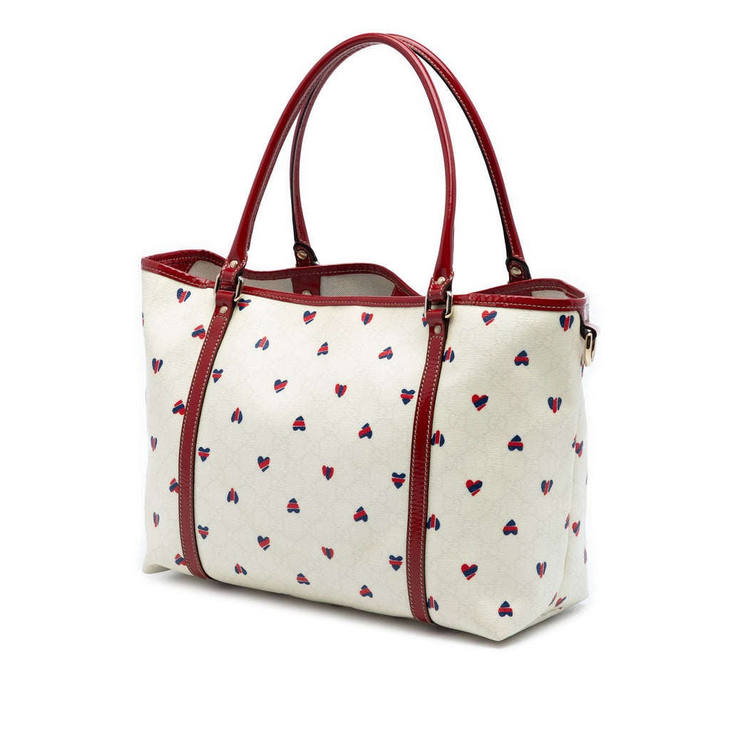 Medium GG Supreme Hearts Joy Tote