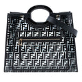 Medium FF PVC and Vitello Century Runaway Shopper Tote