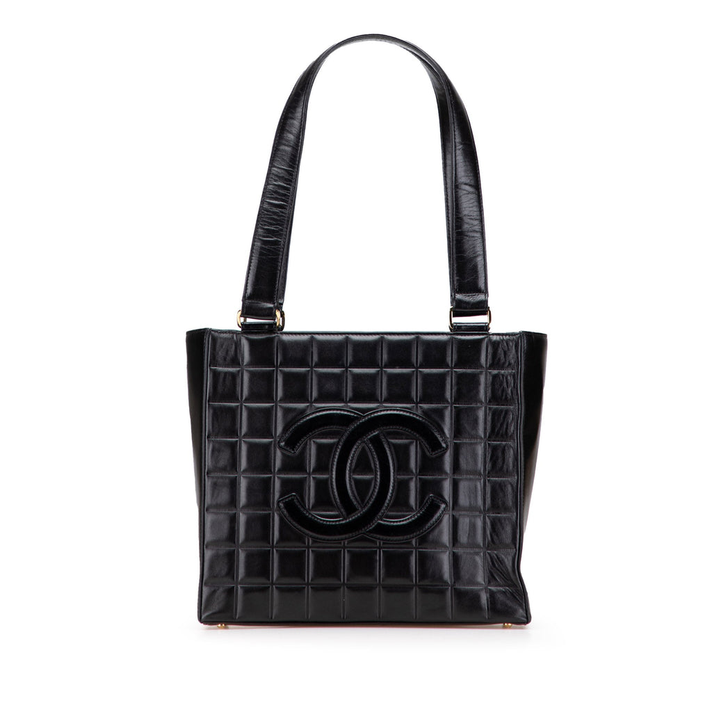 CC Choco Bar Lambskin Tote