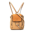 Mini Calfskin and Suede Faye Backpack
