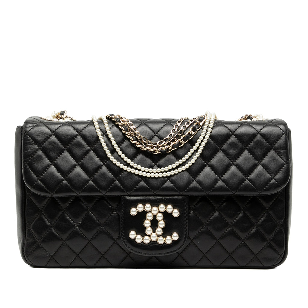 CC Quilted Lambskin Westminster Flap