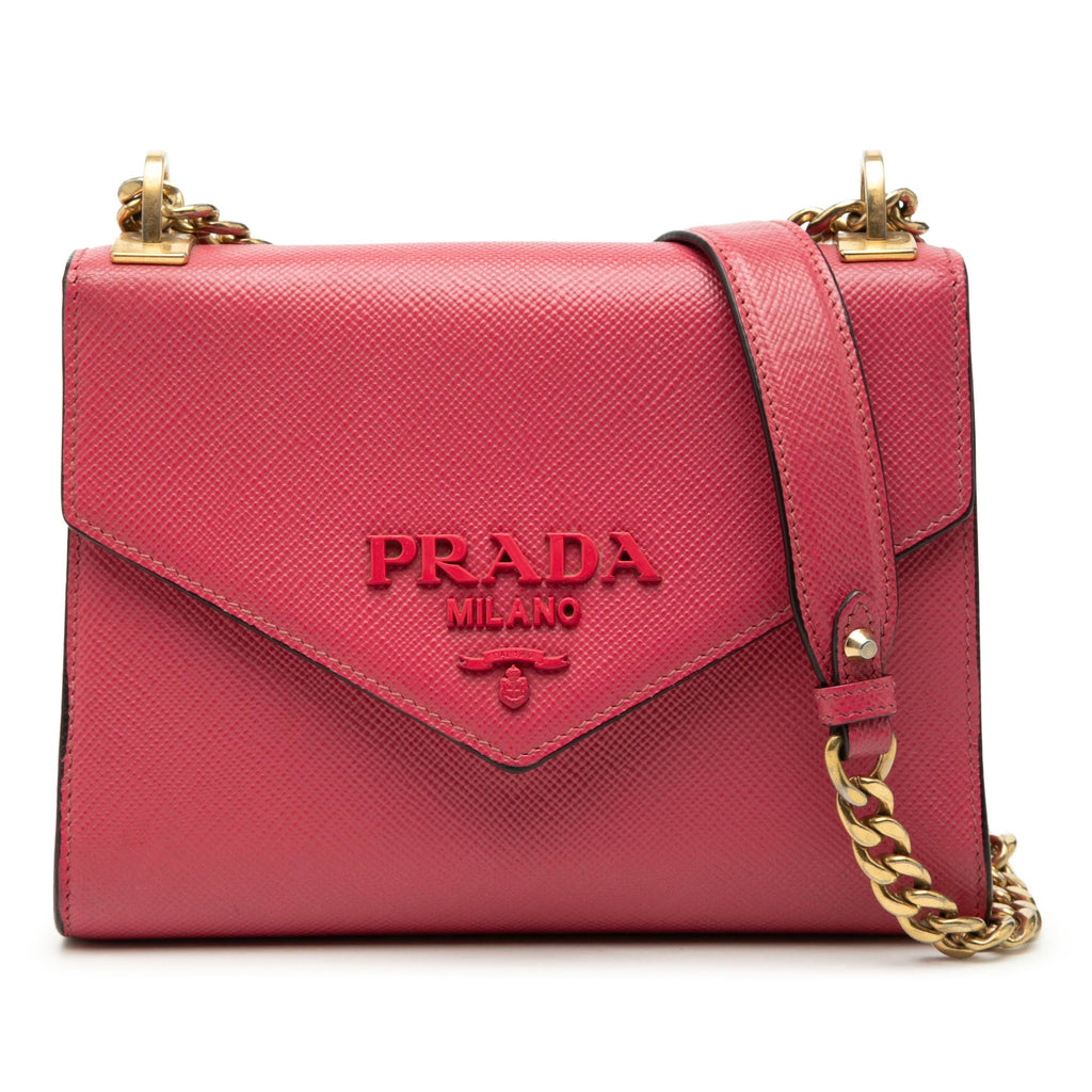 Saffiano Cuir Monochrome Envelope Crossbody