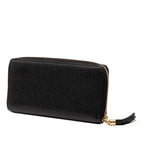Grained Calfskin Soho Zip Around Wallet