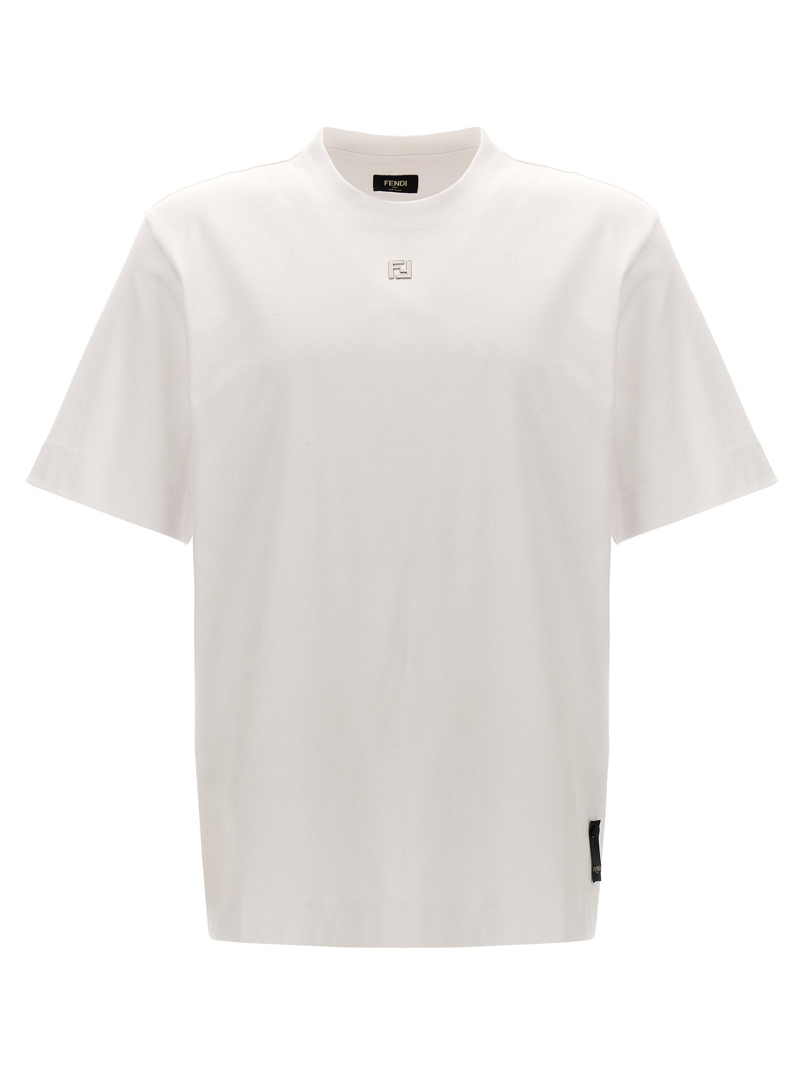 Fendi FF Logo T-shirt — White