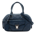 Vitello Daino Front Pocket Boston Bag