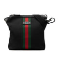 GG Techno Canvas Web Messenger Bag