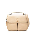 Embossed Leather Satchel
