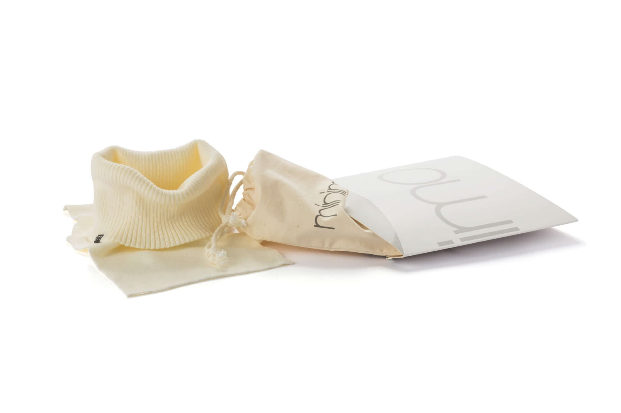 Jersey de cuello vuelto minimo blanco niño