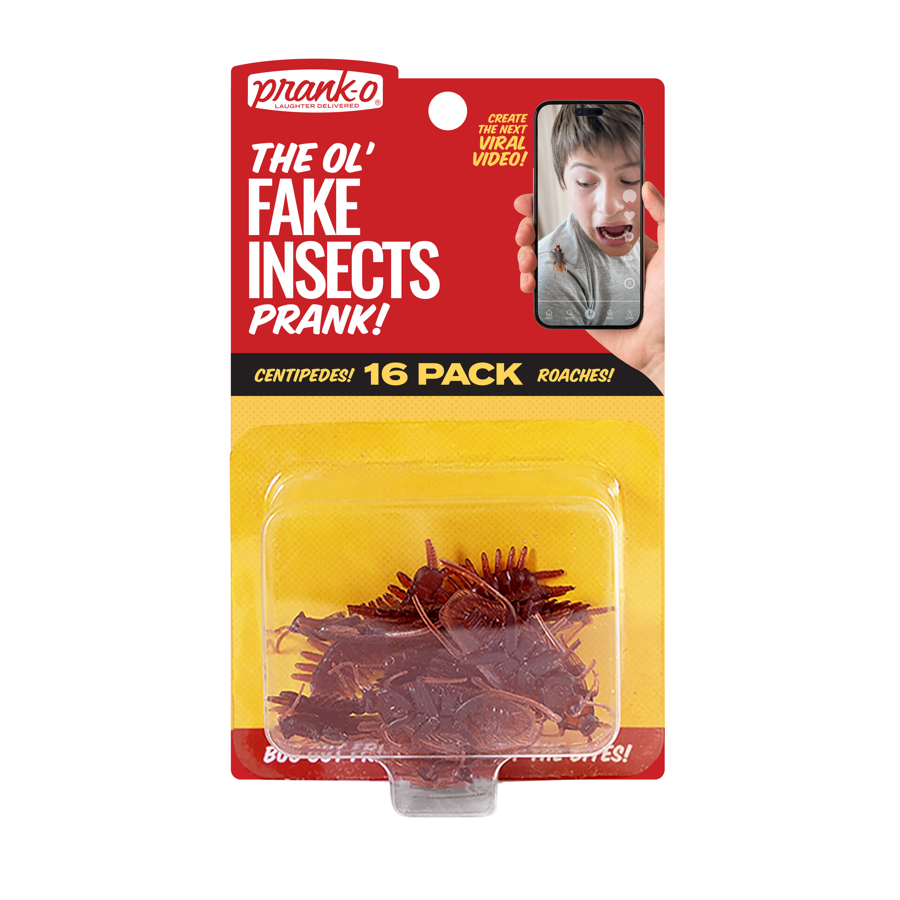 The Ol' Fake Insects Prank By Prank-O (As Seen on Shark Tank)