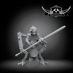 Fallen mystical warrior, Black Remnant