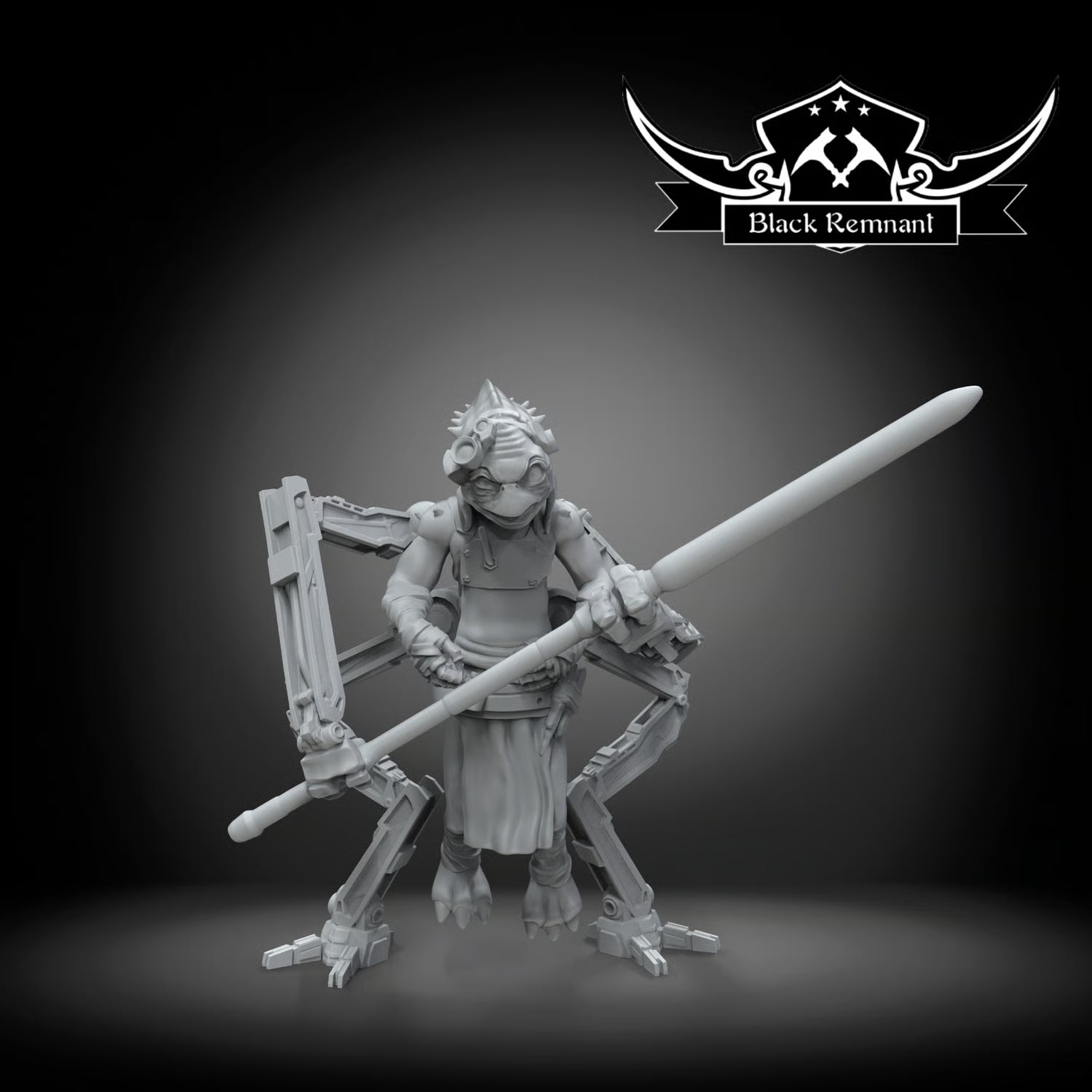 Fallen mystical warrior, Black Remnant
