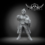 Famous bounty hunter female version, Black Remnant