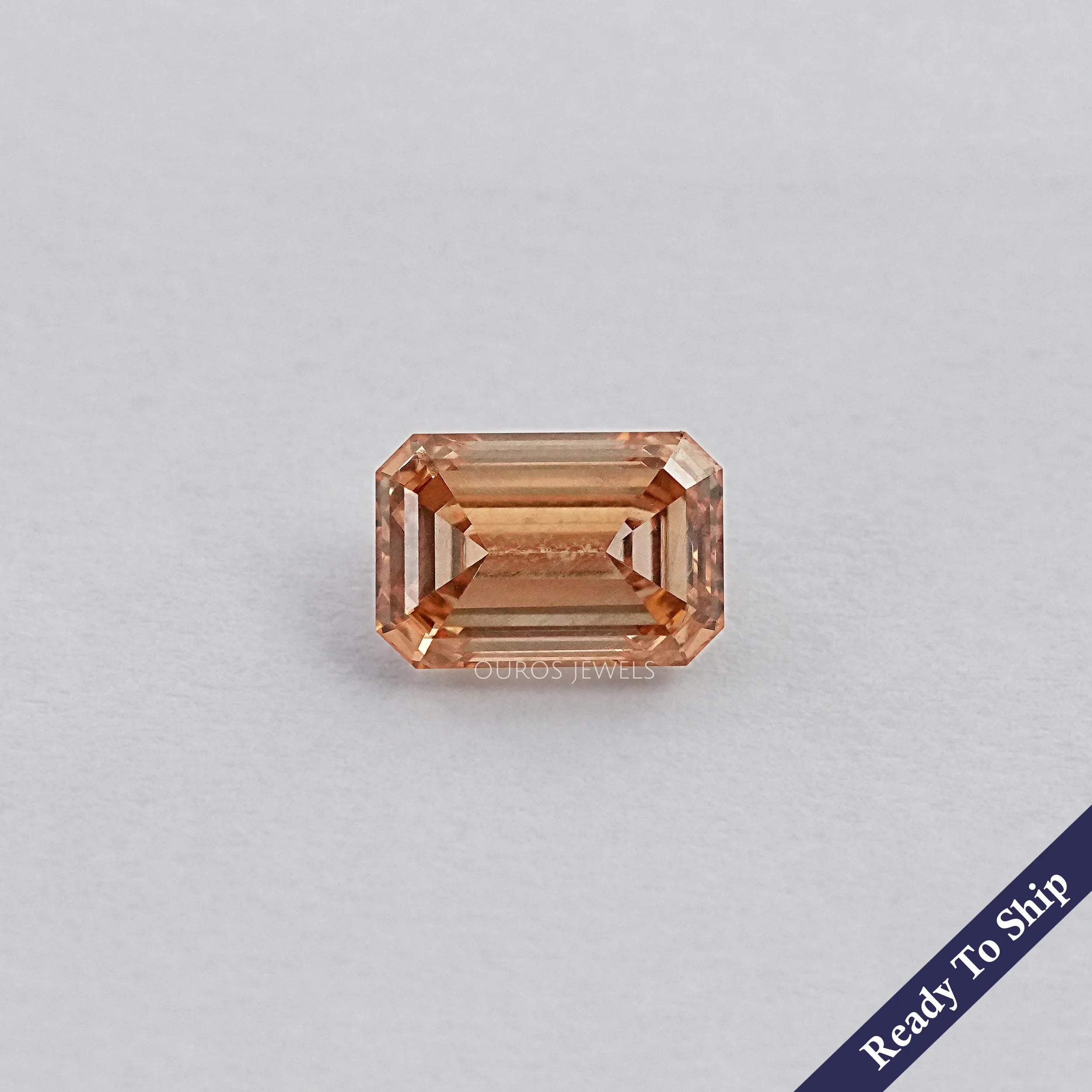 Fancy Emerald Cut Lab Grown Diamond Loose