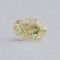 Fancy Yellow Oval Cut Lab Grown Diamond
