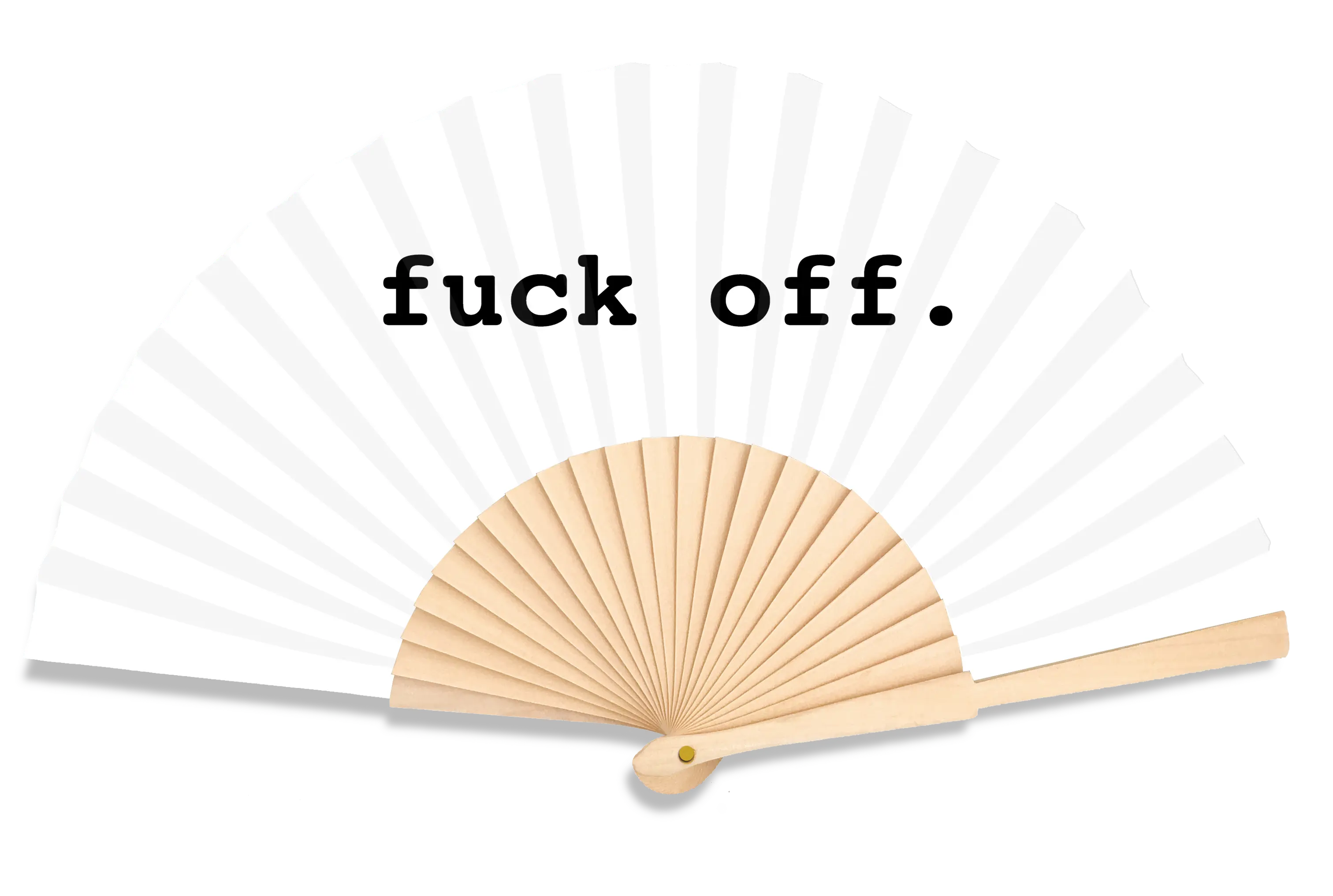 Fuck Off 23cm fan