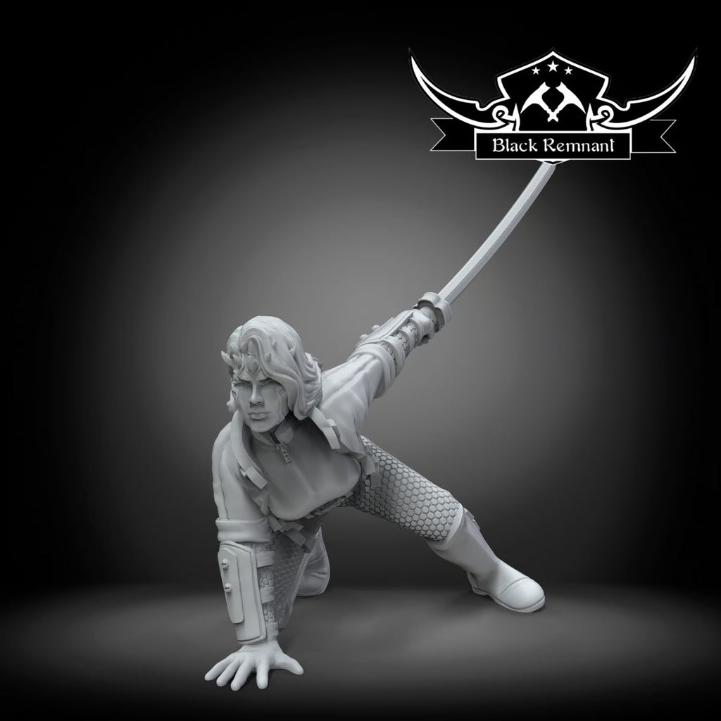Female Horned Assassin, Black Remnant