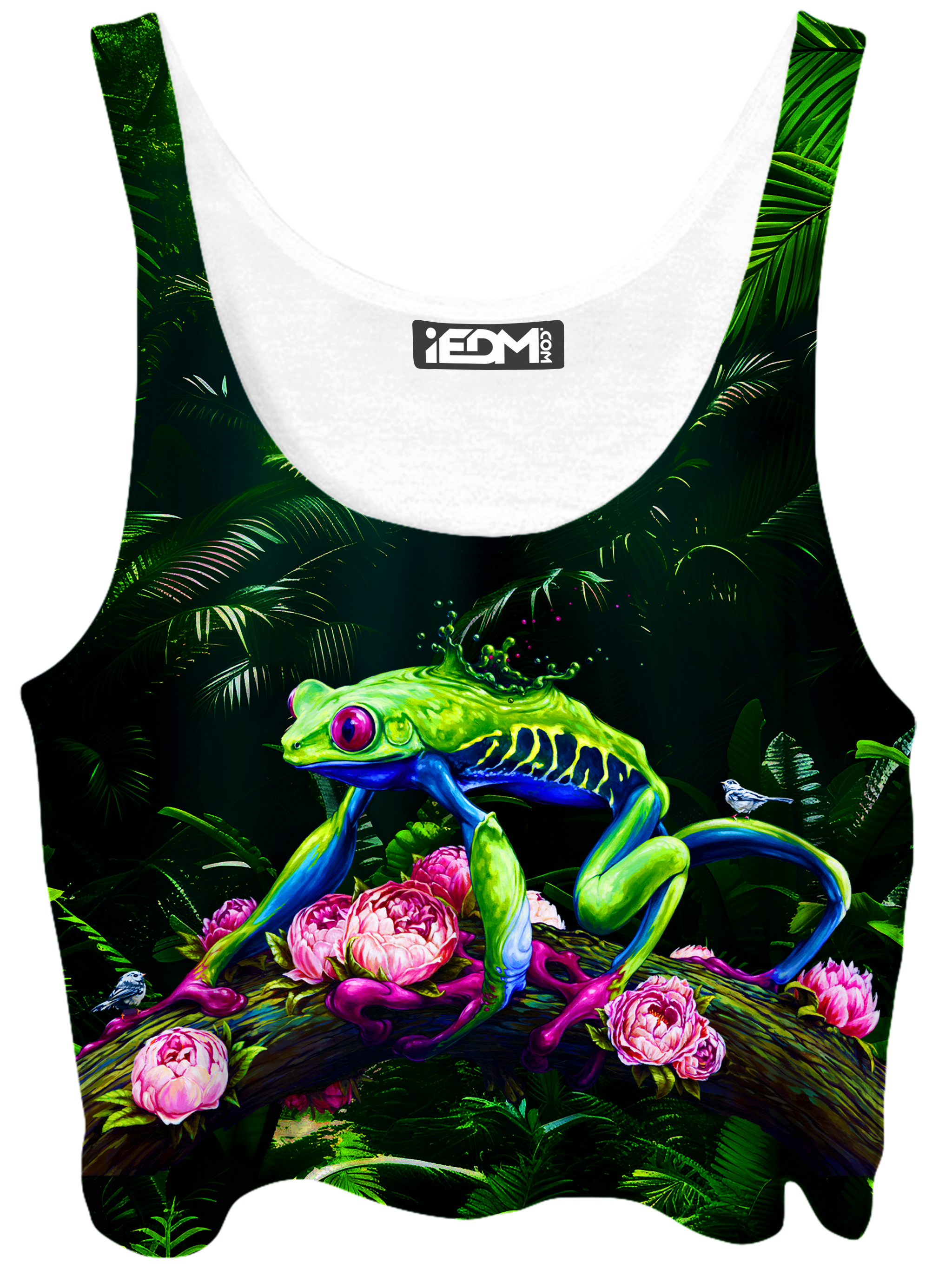 Fern Blossom Crop Top