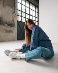 Women's Dvl 01 White-Grey Trail Sneaker