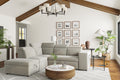 Finn Fabric Sectional Sofa Bed