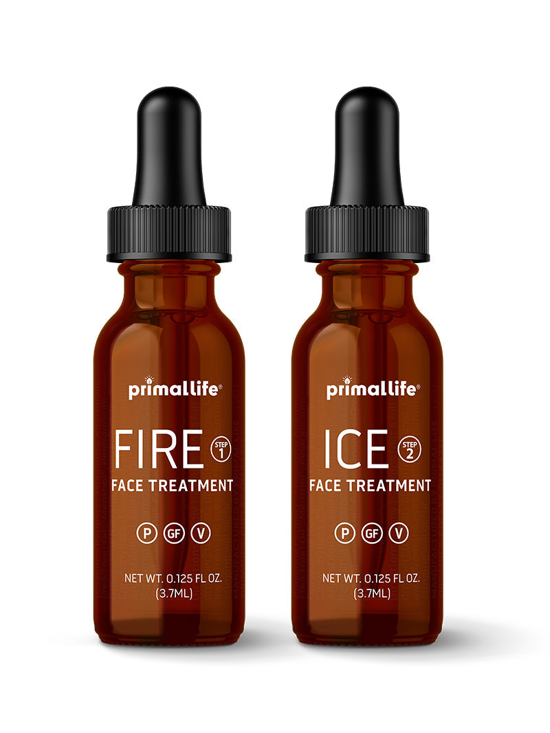 Face Treatment System, Fire and Ice (10 Treatments) By Primal Life Organics