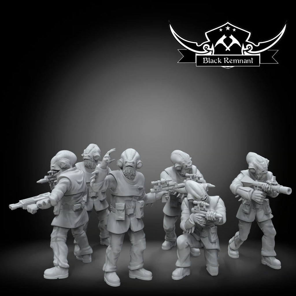 Fish fleet troopers, Black Remnant