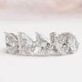Pear Cut Five Stone Lab  Grown Diamond Dainty Ring