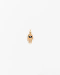 Flat Hamsa Charm in Gold