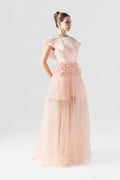 Ready Floral Embellished Waist Gown