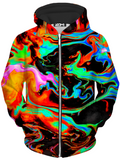 Fluidity Unisex Zip-Up Hoodie