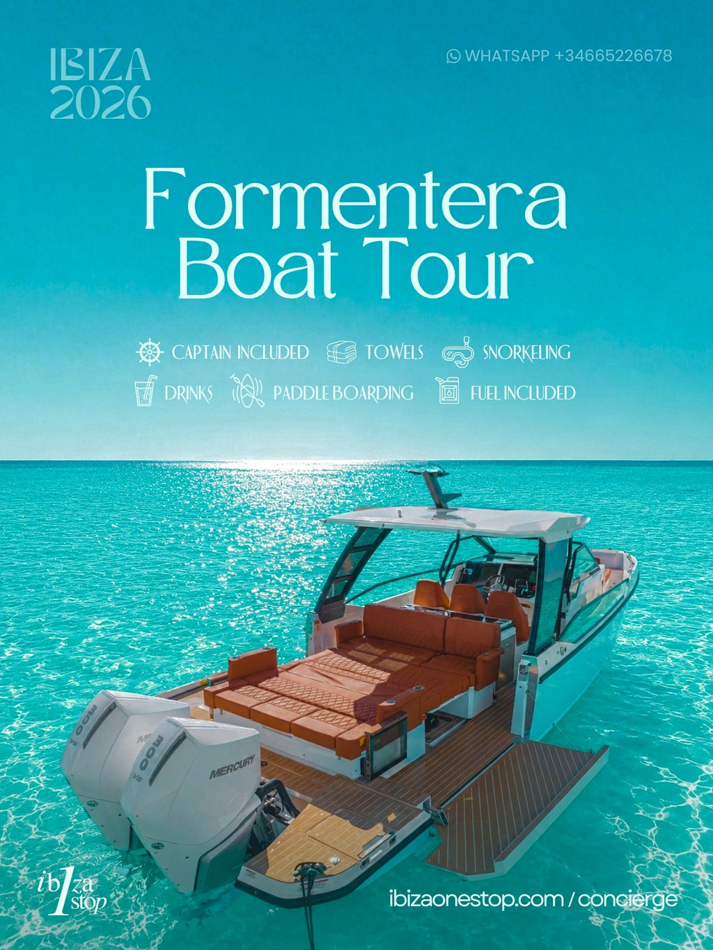 Formentera Boat Tour