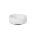Forte White Marble Bowl and Tray