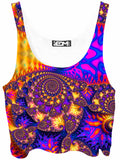Fractal Forever Crop Top