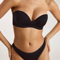 Lounge Underwear Wired Strapless Bra - Black