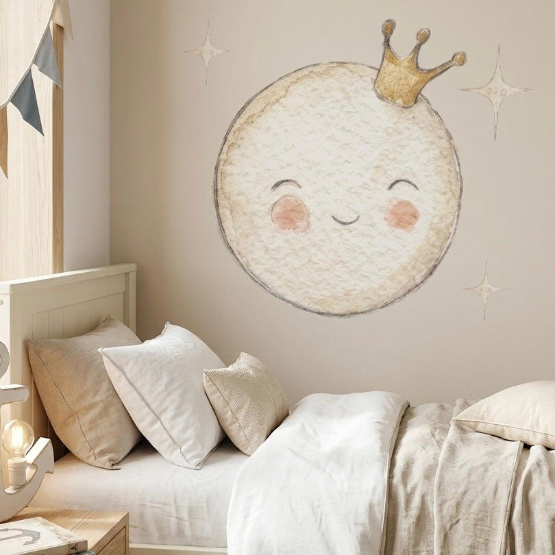 Vinilo Infantil Luna "Small" LUNA 70x70cm