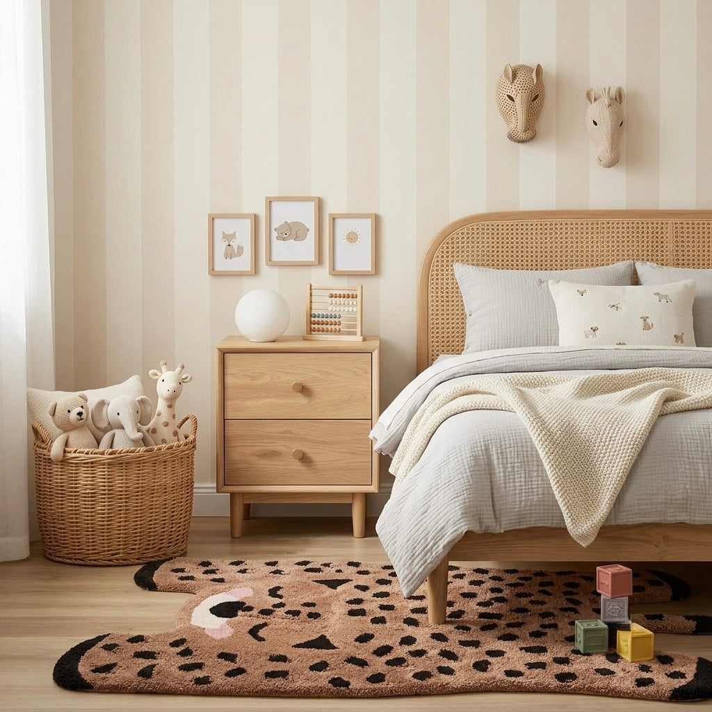 Alfombra infantil RUG LITTLE CHEETAH
