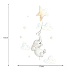 Vinilo Decorativo Infantil ELEFANTITO FELIZ - SUEÑOS DE CIGUEÑA