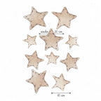 Pack de 10 vinilos decorativos (estrellas) | Sueños de Cigüeña
