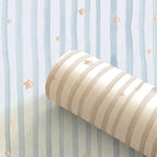 Papel Pintado RAYA ACUARELA SDC-UV-001 AZUL CELESTE