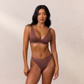 Lounge Underwear Everyday Comfort Triangle Bra - Nutmeg