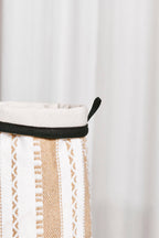 Funda Jarrón M Alpujarra crudo y blanca