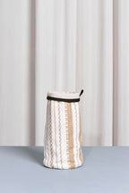 Funda Jarrón M Alpujarra crudo y blanca