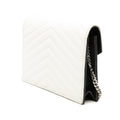 Bicolor Grain De Poudre Cassandre Envelope Chain Wallet