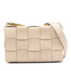 Grained Calfskin Intrecciato Cassette Crossbody