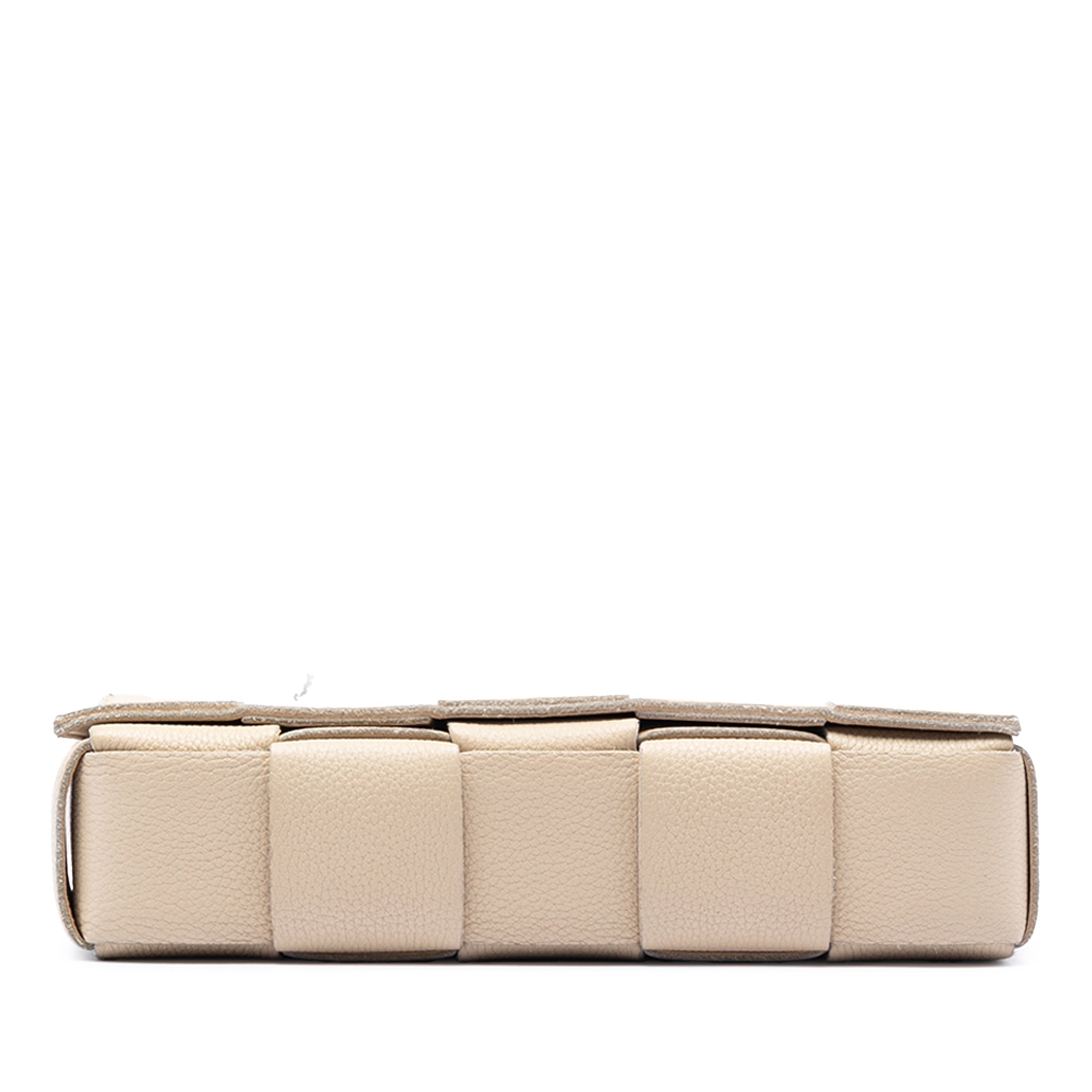 Grained Calfskin Intrecciato Cassette Crossbody