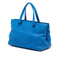 Small Nappa Intrecciato Accordion Satchel