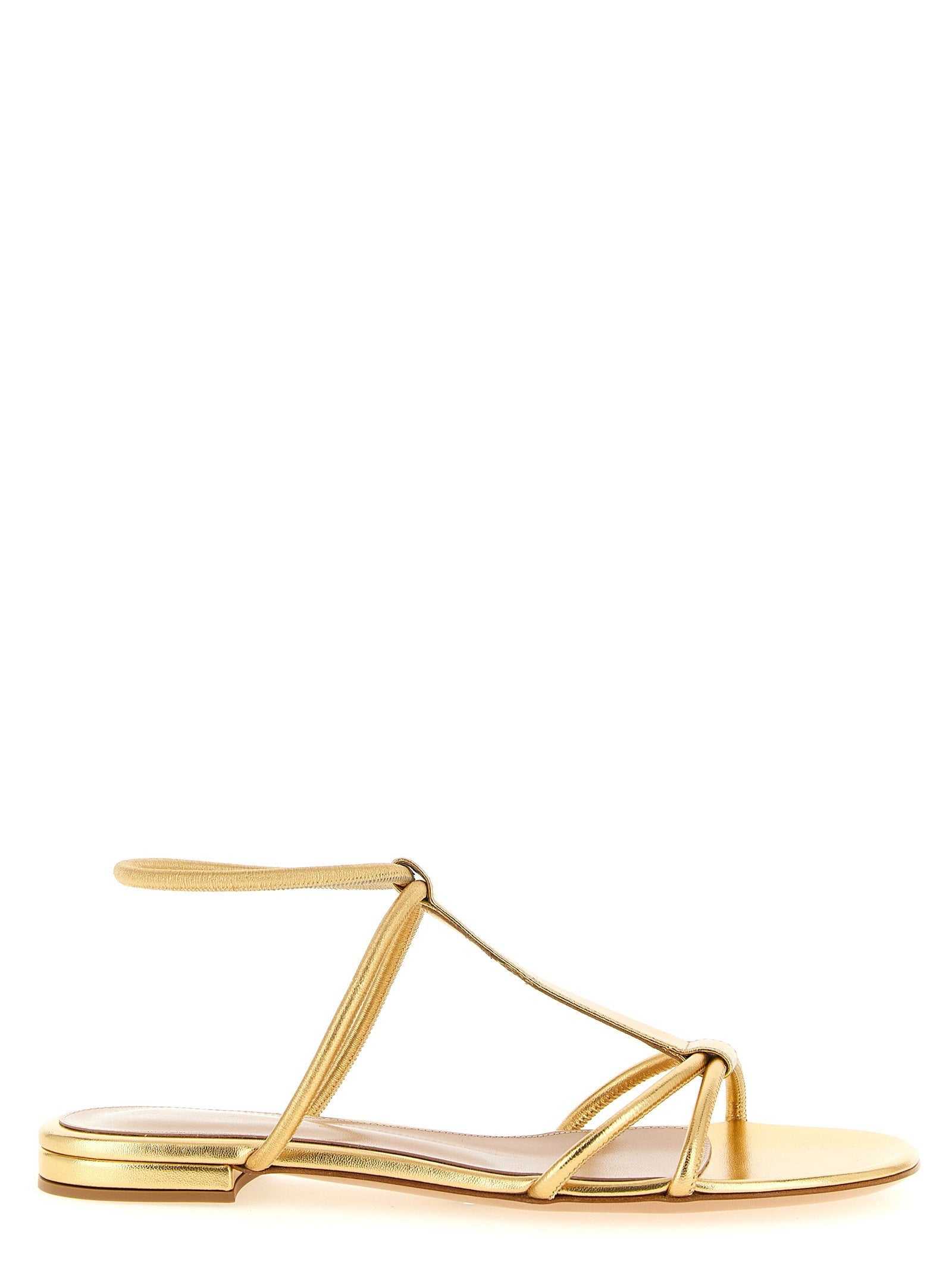 Gianvito Rossi Lilo Sandal — gold
