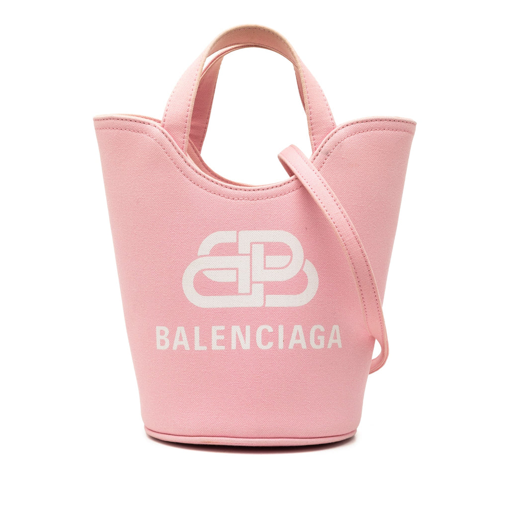 XS Canvas Wave Bucket Bag