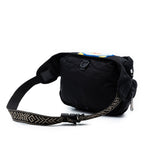 Nylon 80s Patch Convertible Belt Bag