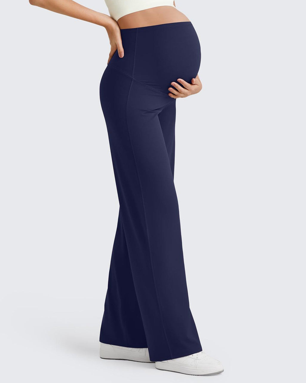 BareFeel Maternity Wide Leg Dress Pants